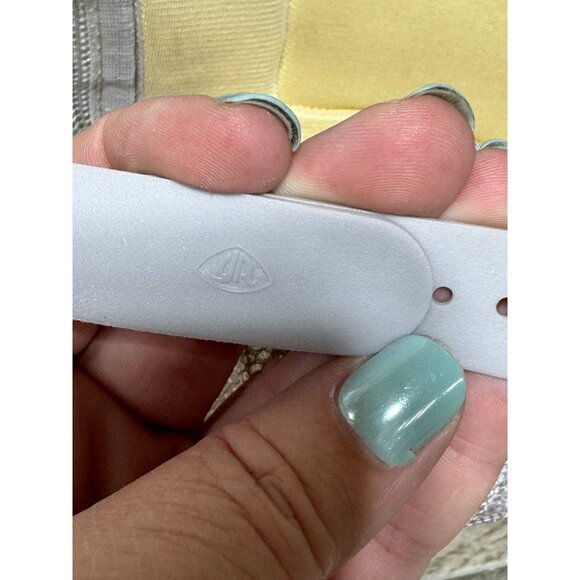 Vintage 80's Regul Tire Flat Brim Grey Trucker Snapback Hat Baseball Cap Patch - Picture 6 of 8